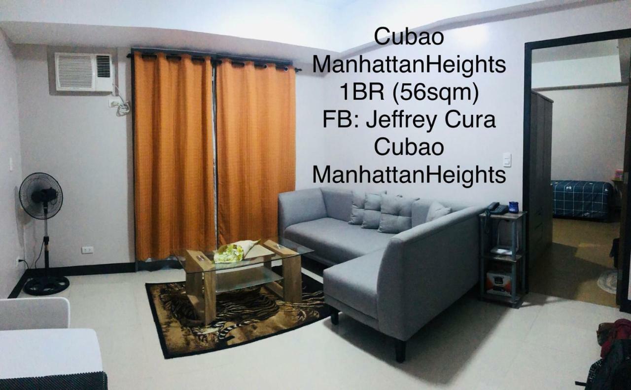 Cubao Manhattanheights Unit 7Ef Tower B, 1Br Manila Exterior photo